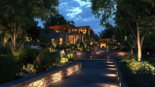 North Charleston Landscape Lighting Service